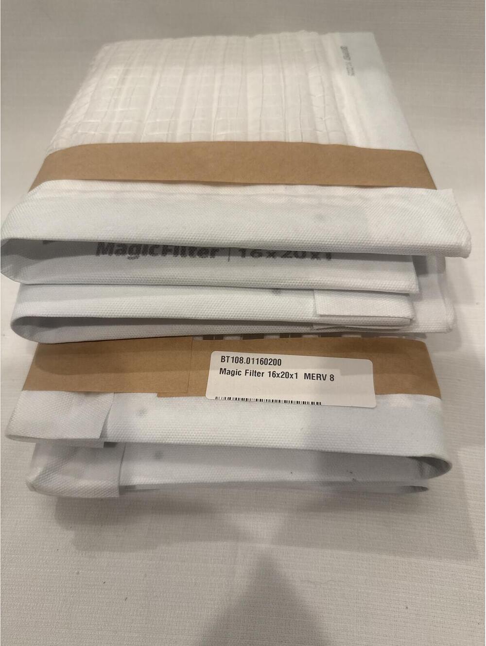 Lot of 2 MagicFilter 16x20x1 MERV 8 HVAC Air Filters